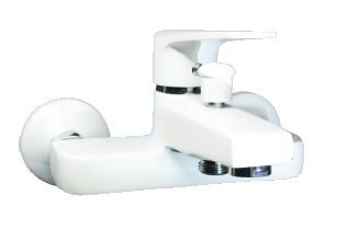 Acar Safir Beyaz Banyo Bataryası Musluk