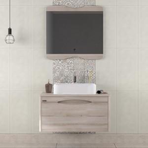 Pierre Cardin Arctic 90 cm Banyo Dolabı Pear