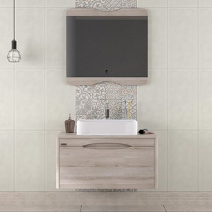  Pierre Cardin Arctic 90 cm Banyo Dolabı Pear 