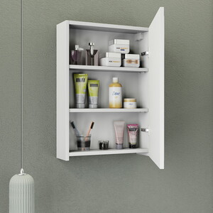  Biani Fix Loft 55 cm Banyo Dolabı Renk Mat Beyaz
