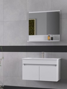 Biani Tome 80 cm Banyo Dolabı Renk Mat Beyaz