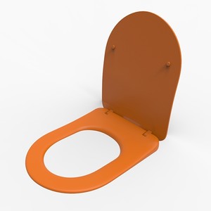Lucco Yavaş Kapanan Duroplast Kapak Turuncu (Avva-Brilla-Garcia) Uyumlu