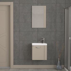 Biani Fix Minila 45 cm Latte Banyo Dolabı