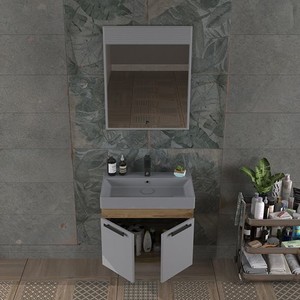  Pierre Cardin Norman 70 cm Matt Anthracite Banyo Dolabı Mat Antrasit