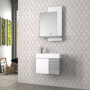 Pierre Cardin Zen 55 cm Antique White Linden Banyo Dolabı Mat Beyaz Linden 