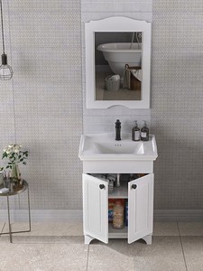  Biani Beykoz 65 cm Banyo Dolabı Renk Parlak Beyaz