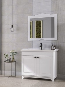  Biani Beykoz 100 cm Banyo Dolabı Renk Parlak Beyaz