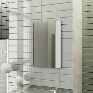  Biani Fix Minila 45 cm Mat Beyaz Banyo Dolabı