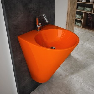 Lucco Garcia 48 cm Monoblok Lavabo Turuncu