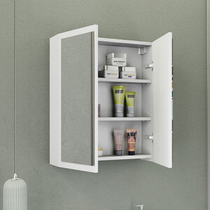  Biani Fix Loft 65 cm Banyo Dolabı Renk Mat Beyaz