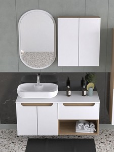  Biani Katia 120 cm Banyo Dolabı Renk Mat Beyaz