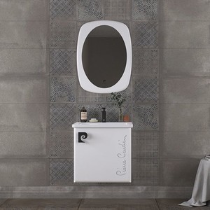  Pierre Cardin Star 60 cm Antique White Banyo Dolabı Mat Beyaz