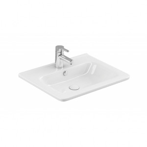 Sanovit Urban 50 cm Konsollu Lavabo Beyaz Renk