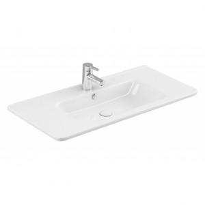  Sanovit Urban 105 cm Konsollu Lavabo Beyaz Renk