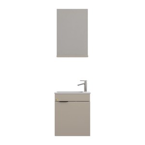  Biani Fix Arya 50 cm Latte Banyo Dolabı