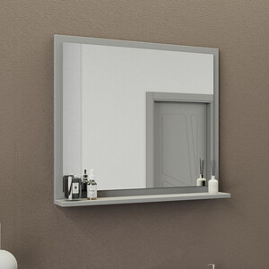  Biani Fix Arya 85 cm Mat Gri Banyo Dolabı