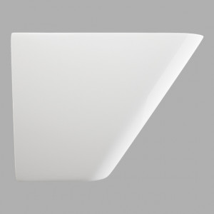  Lucco Moena 55 cm Yarım Monoblok Lavabo Beyaz
