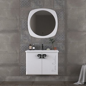 Pierre Cardin Star 80 cm Antique White Banyo Dolabı Mat Beyaz