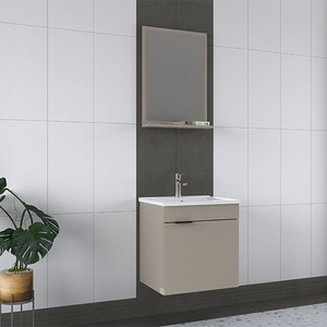  Biani Fix Arya 55 cm Latte Banyo Dolabı