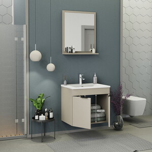  Biani Fix Arya 65 cm Latte Banyo Dolabı