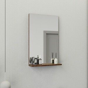  Biani Fix Arya 50 cm Banyo Dolabı Renk Aybe Kahve