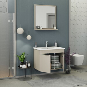  Biani Fix Arya 75 cm Latte Banyo Dolabı