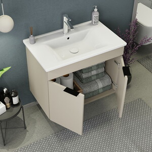  Biani Fix Arya 75 cm Latte Banyo Dolabı