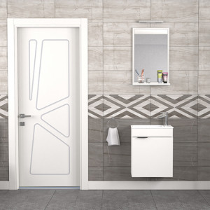  Biani Fix Arya 50 cm Banyo Dolabı Renk Mat Beyaz 