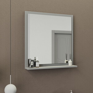 Biani Fix Arya 75 cm Mat Gri Banyo Dolabı
