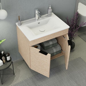  Biani Fix Arya 65 cm Banyo Dolabı Renk Aybe Bej