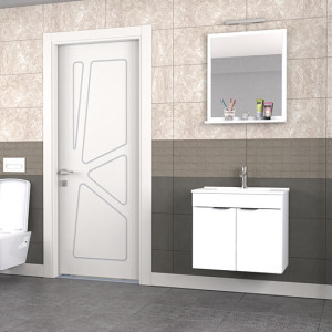  Biani Fix Arya 65 cm Banyo Dolabı Renk Mat Beyaz