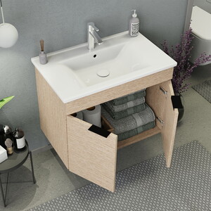  Biani Fix Arya 75 cm Banyo Dolabı Renk Aybe Bej
