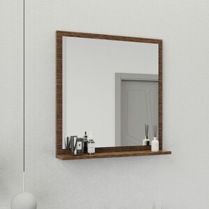 Biani Fix Arya 75 cm Banyo Dolabı Renk Aybe Kahve