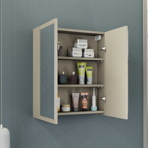  Biani Fix Loft 65 cm Latte Banyo Dolabı