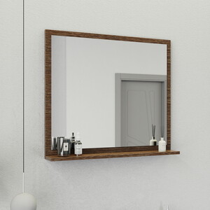  Biani Fix Arya 85 cm Banyo Dolabı Renk Aybe Kahve