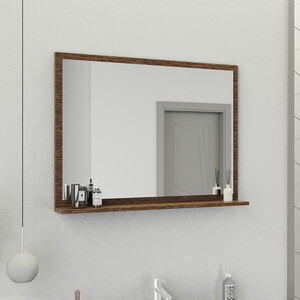  Biani Fix Arya 100 cm Banyo Dolabı Renk Aybe Kahve