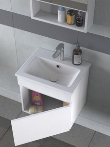  Biani Dalyan 50 cm Banyo Dolabı Renk Mat Beyaz