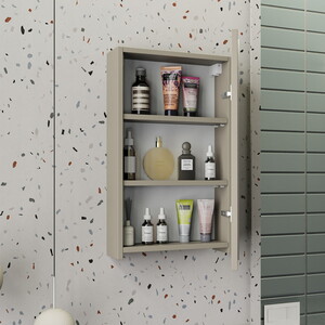  Biani Fix Edremit 45 cm Latte Banyo Dolabı