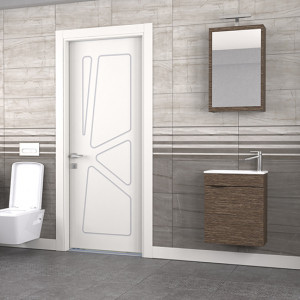  Biani Fix Loft 50 cm Banyo Dolabı Renk Aybe Kahve