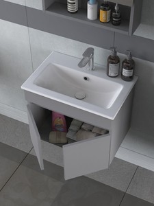  Biani Dalyan 60 cm Banyo Dolabı Renk Mat Gri