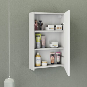  Biani Fix Loft 50 cm Banyo Dolabı Renk Mat Beyaz