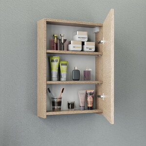  Biani Fix Loft 55 cm Banyo Dolabı Renk Aybe Bej