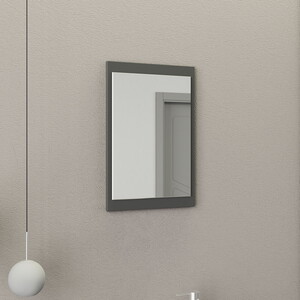  Biani Fix Loft Mini 42 cm Banyo Dolabı Mat Gri